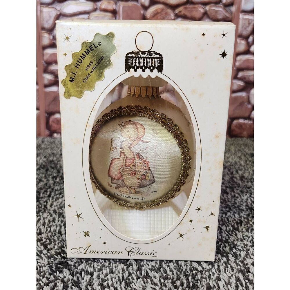 1998 Hummel "Child With Letter" Christmas Ornament
